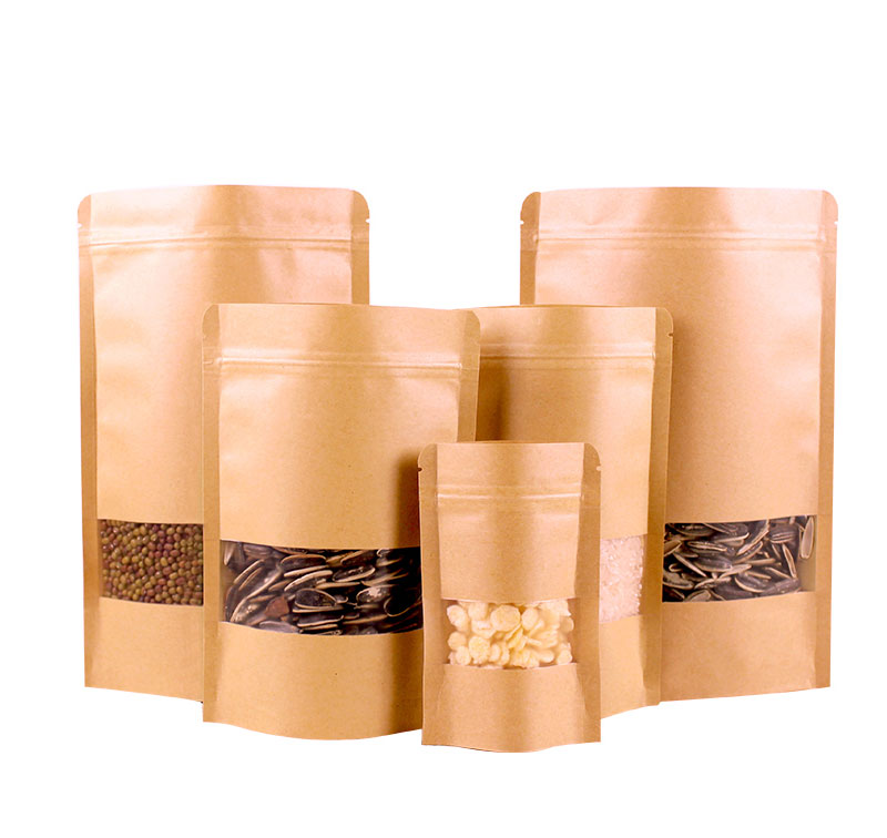 牛皮紙食品袋 牛皮紙食品袋