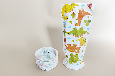 天柏新品—兒童塑料圈嘔吐袋