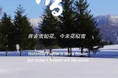二十四節氣之小雪
